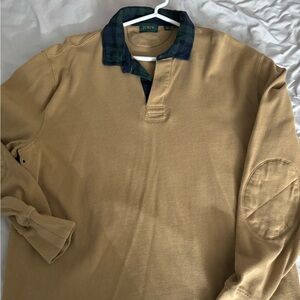 Mens J.Crew rugby polo